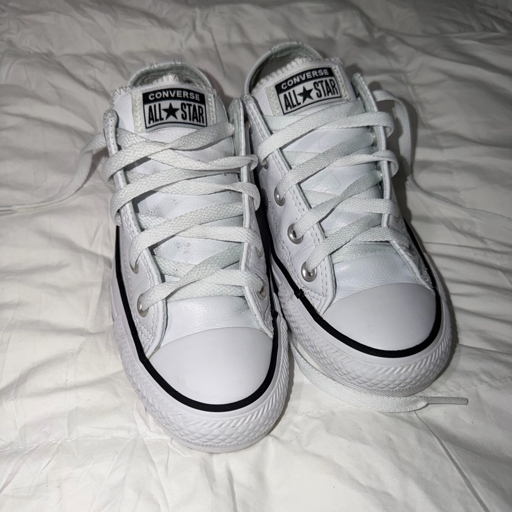 Converse All Star White Lace-Up Sneakers